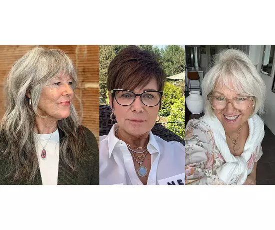 Hairstyles With Bangs For Women Over 50
