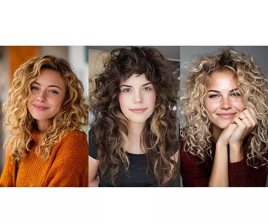 Shaggy Curly Hairstyles