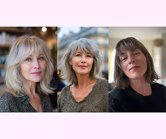 Trendy Bangs For Women Over 50