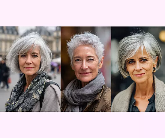 Best Gray Hairstyles For Women Over 50