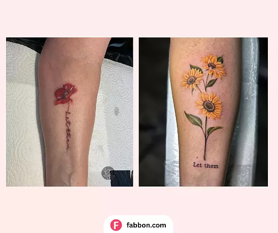 Let Them Tattoos With Deep Meaning