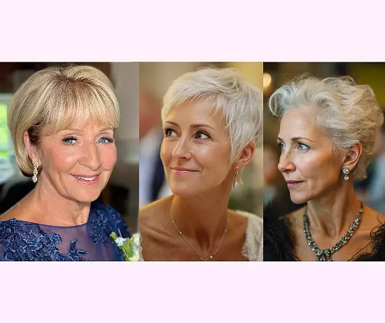 Trendy Short Hairstyles For Mother Of The Bride