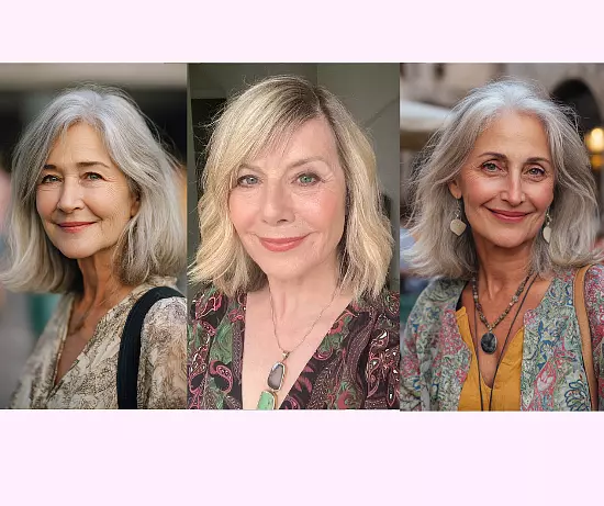 Trendy Medium Hairstyles For Women Over 60