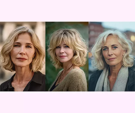 Trendy Medium Hairstyles For Older Women