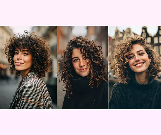 Curly Hair Color Ideas