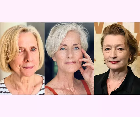 New Short hairstyles for women over 60