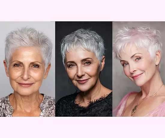 Gorgeous Pixie Hairstyles For Women Over 70