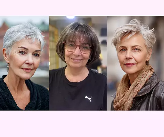Trendy Simple Haircuts For Women Over 60