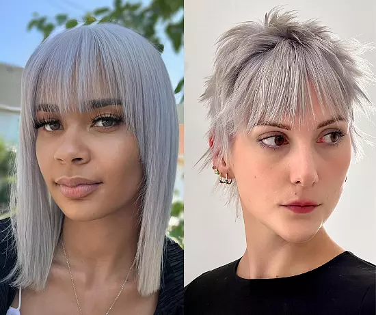 Gorgeous Silver Hairstyles