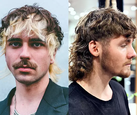 Modern Mullet Hairstyles For Young Men