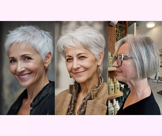 Trendy Short Hairstyles For Women Over 65