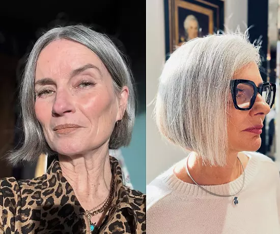 Stunning Bob Haircuts For Women Over 60