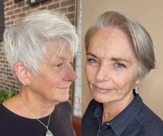 Gorgeous Pixie Hairstyles For Women Over 60