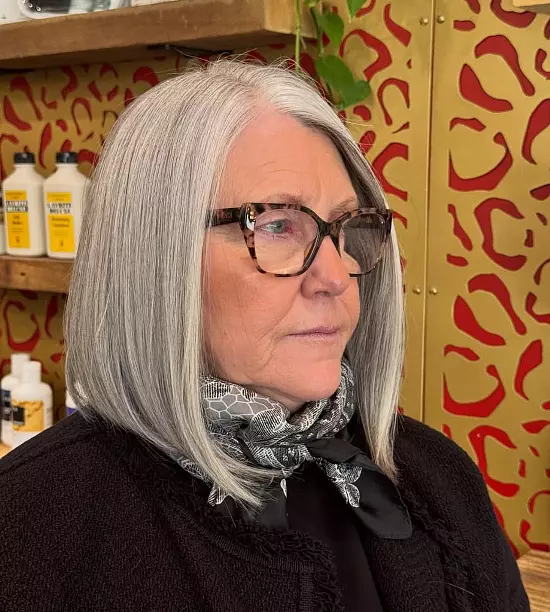 No Bangs Hairstyles For Women Over 70