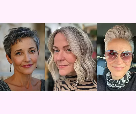 Stunning Hairstyles For Older Women With No Bangs