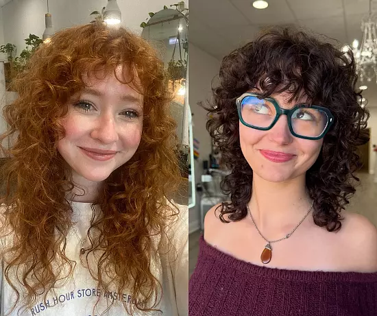 Gorgeous Curly Shag Hairstyles