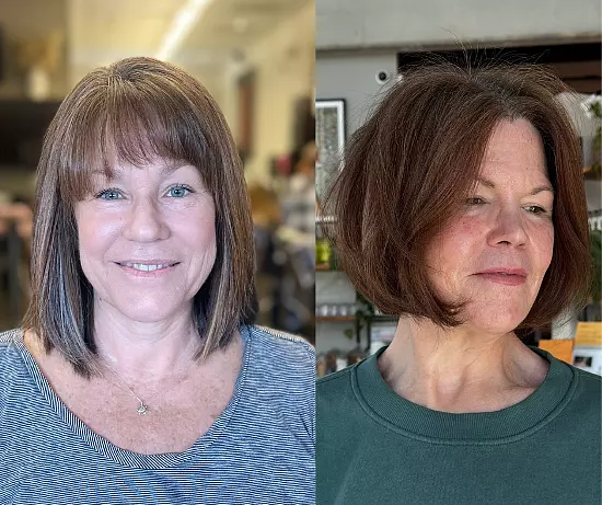 Latest Layered Bob Hairstyles For Older Women
