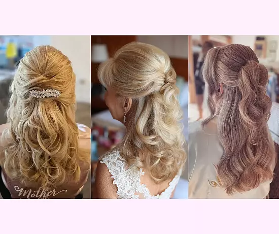 Latest Half Up Hairstyles For Mother Of The Bride