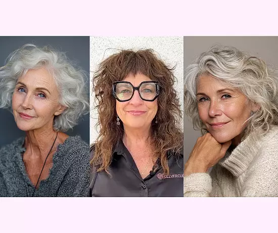 Wavy Hairstyles For Women Over 60