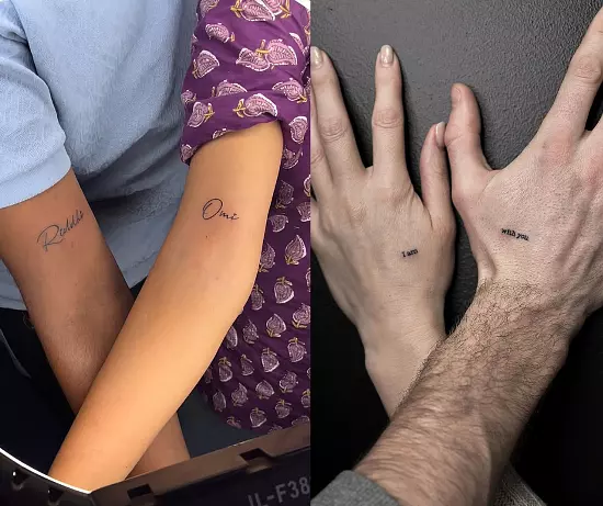 Stunning Tattoos For Couples