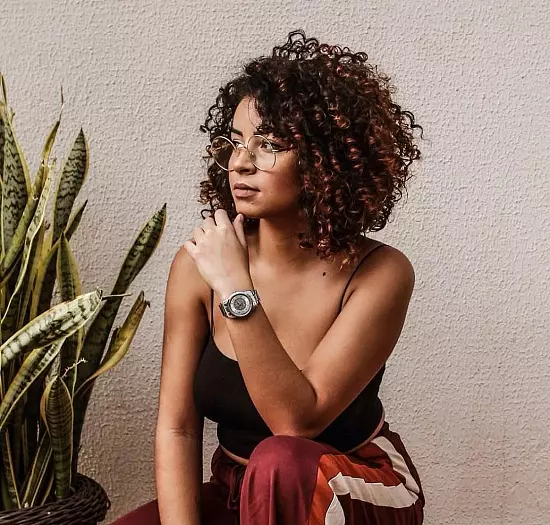 bob cut for curly hair