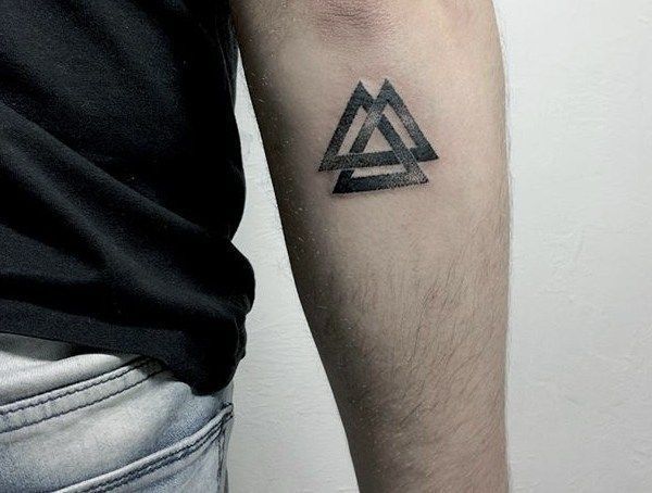 What does a triangle tattoo mean  The Intriguing Mystery Behind Triangle  Tattoos  TattooDesign