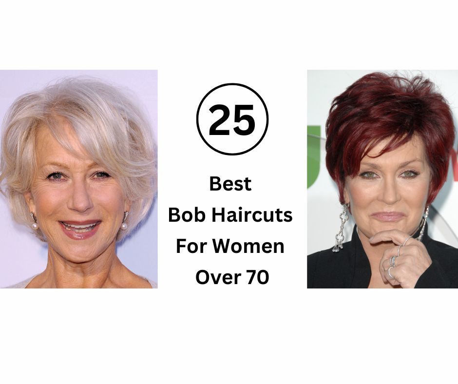25 Best Bob Haircuts For Women Over 70 - 2023 | Fabbon
