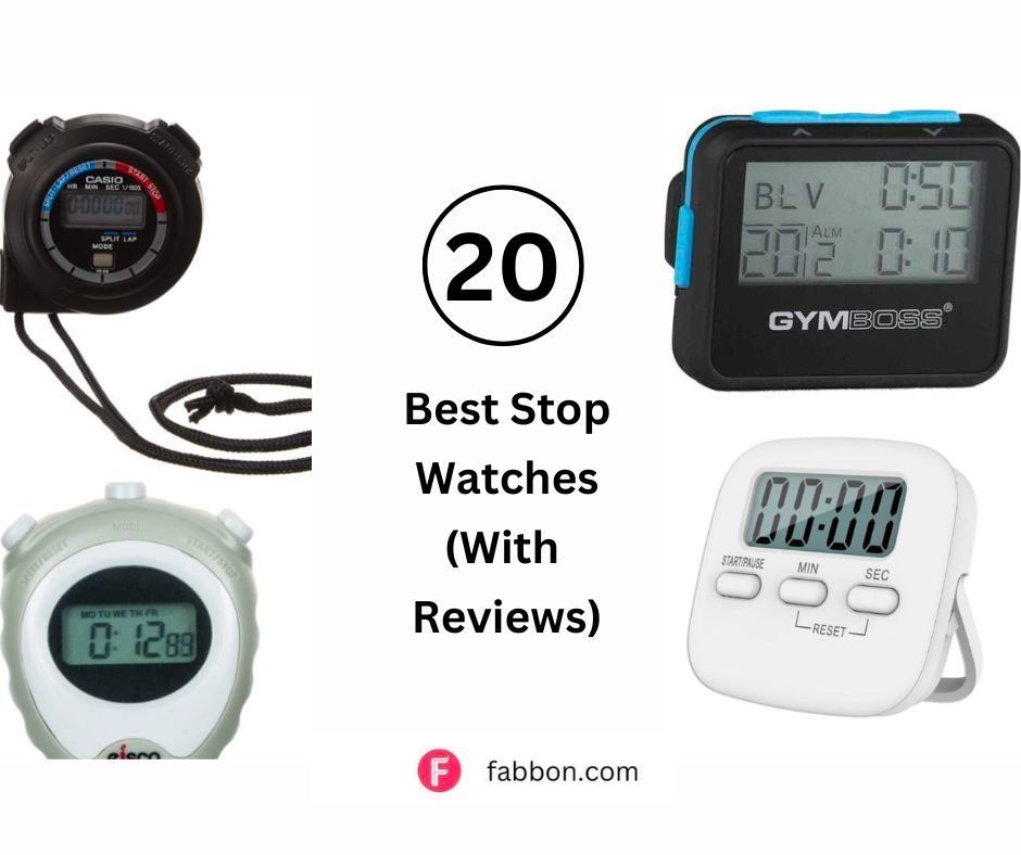 20 Best Stopwatches With Reviews - 2023 | Fabbon