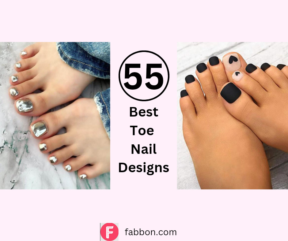 Explore 55 Stunning Toe Nail Designs for Every Occasion | Fabbon