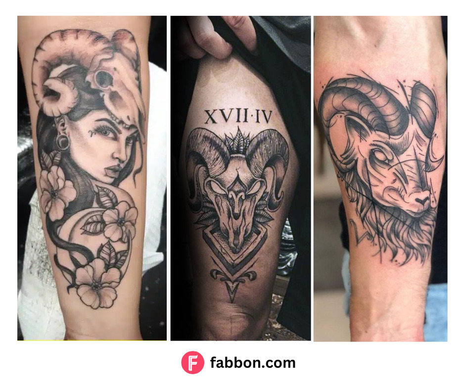 Aries Tattoos Draft | Fabbon