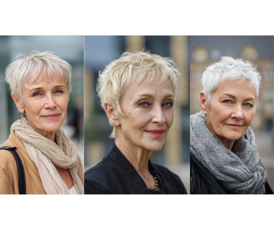 27 Gorgeous Pixie Haircuts For Women Over 70 | Fabbon