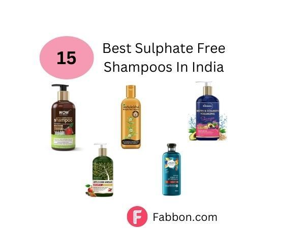 15 Best Sulphate Free Shampoos In India - 2023 | Fabbon