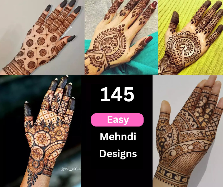 145 Easy Mehndi Designs For Beginners (With Photos) | Fabbon