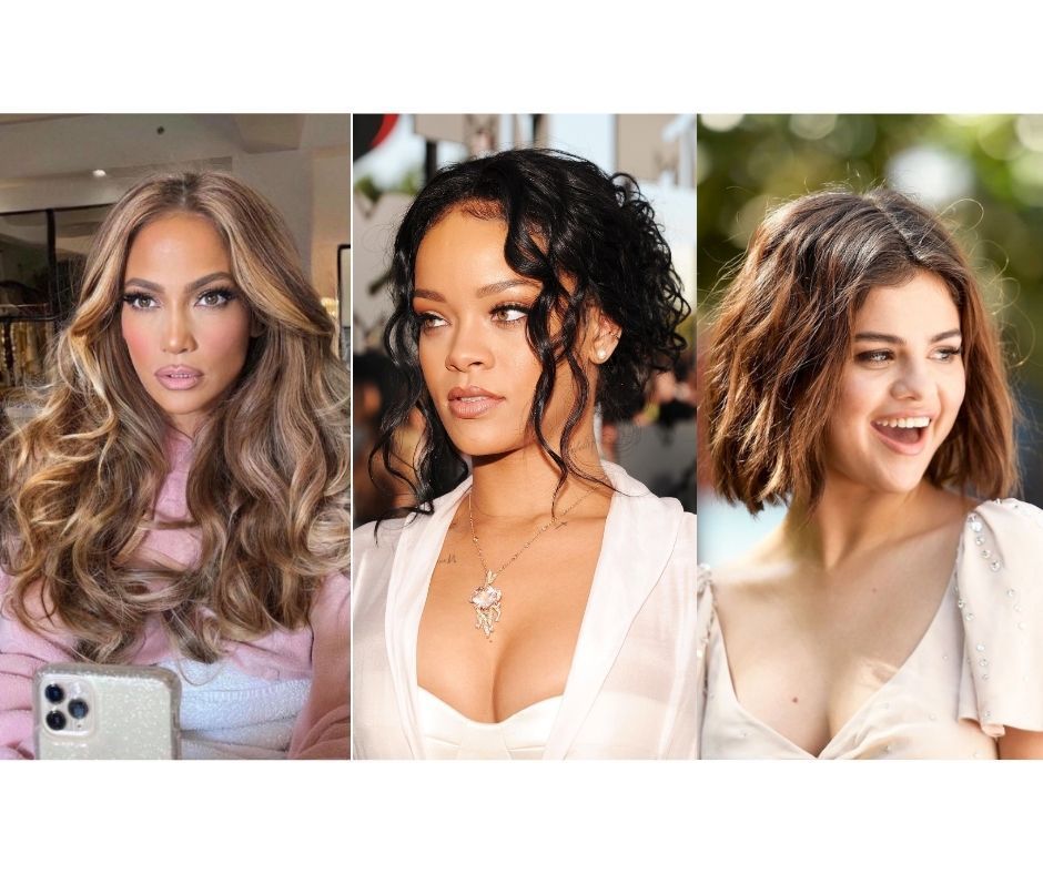 Celebrities With Middle Parts  Celebrity Hair Middle Part Photos