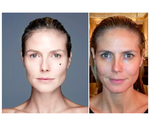 heidi klum no makeup