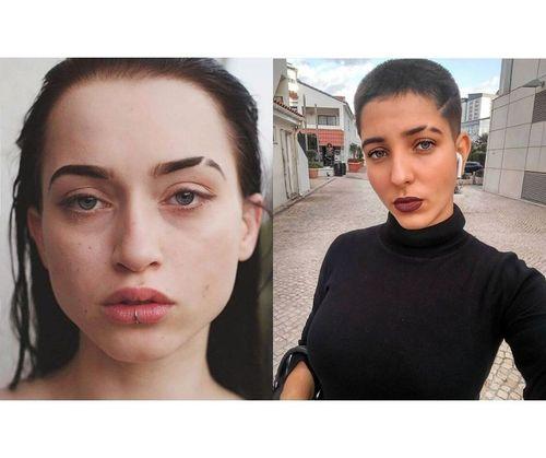 eyebrow slits for women