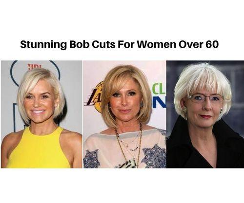 bob haircuts for women over 60