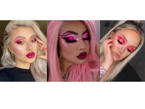 pink eyeshadow looks