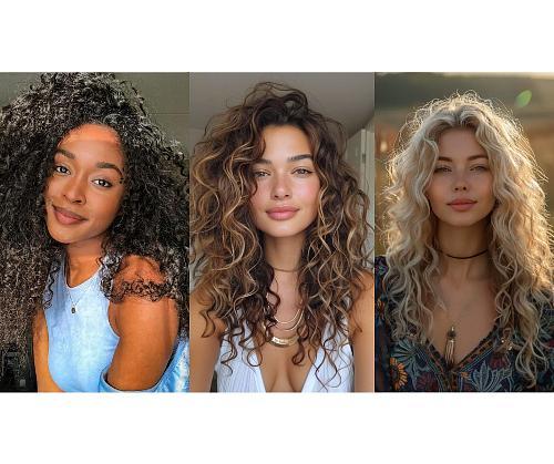long curly hairstyles