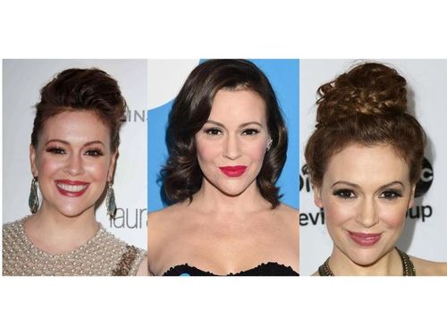 Alyssa Milano Hairstyles