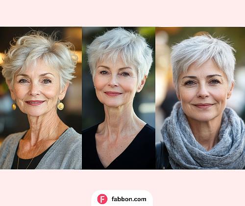 Short Hairstyles for women over 70