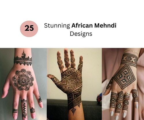 African Mehndi Designs