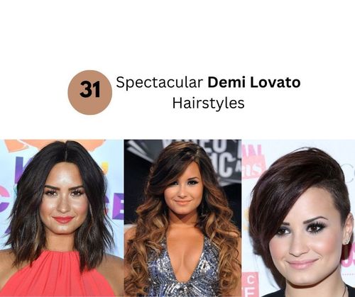 Demi Lovato Hairstyles