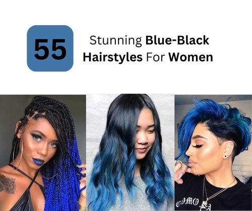 Blue black Hairstyles