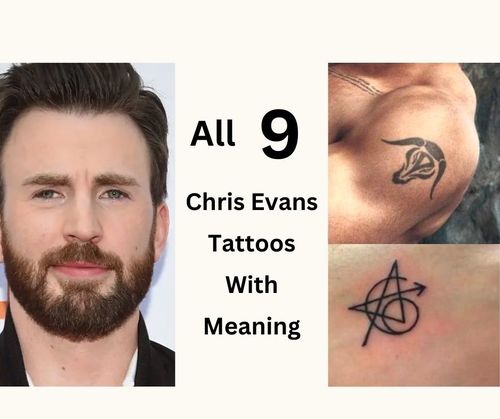 Chris Evans Tattoos With Meanings