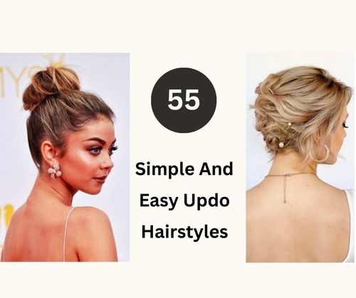 Simple And Easy Updo Hairstyles