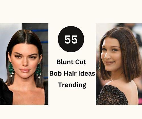 Blunt Cut Bob Hair