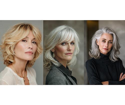 Medium Length Hair Styles For Women Over 50