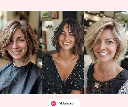 Edgy Choppy Bob Hairstyles