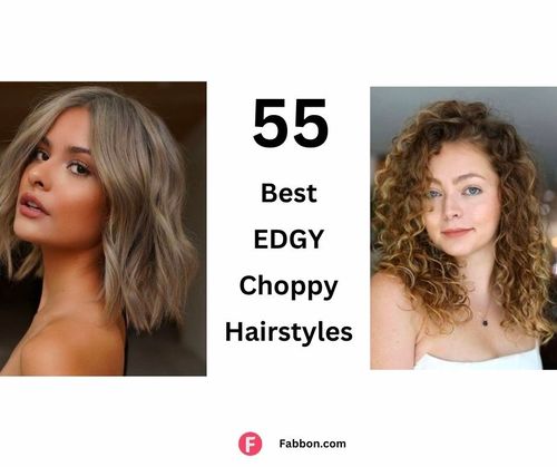 Edgy Choppy Bob Hairstyles